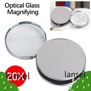 LANSEL Optical Glass Magnifying 20X Mini Folding Jeweler Eye Glass