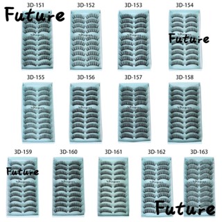 FUTURE ขนตาปลอม ขนมิงค์เทียม 3D นุ่มพิเศษ ไร้ความโหดร้าย