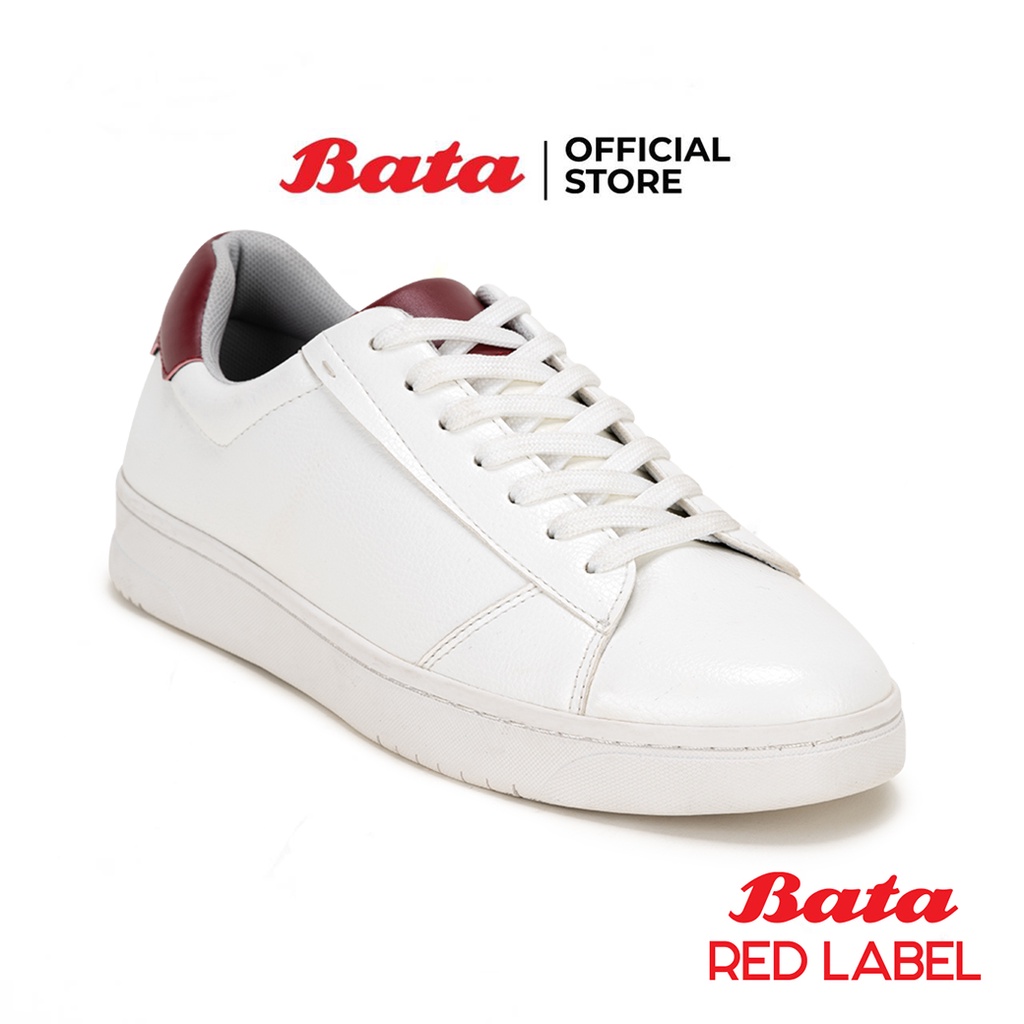 Bata บาจา Red Label รองเท้าผ้าใบลำลองแบบสวม พร้อมเทคโนโลยี LifeSole by Ortholite หนานุ่ม ระบายอากาศได้ดี สำหรับผู้ชาย รุ่น RL-NELSON สีขาว รหัส 8601011