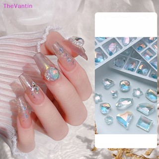 Thevantin คริสตัลเรซิ่น พลอยเทียม รูปปลาดาว สําหรับตกแต่งเล็บเจล