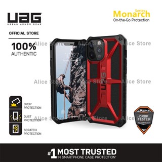 Uag เคสโทรศัพท์มือถือ กันกระแทก สีแดง สําหรับ iPhone 12 Pro Max 12 Mini