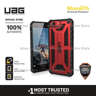 Uag เคสโทรศัพท์มือถือ กันกระแทก สีแดง สําหรับ iPhone 7 Plus iPhone 8 Plus
