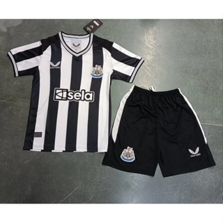 เสื้อกีฬาแขนสั้น ลายทีมชาติฟุตบอล Newcastle 2324 คุณภาพสูง