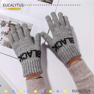 EUTUS ถุงมือ แบบสัมผัสหน้าจอได้ ให้ความอบอุ่น สําหรับขี่จักรยาน