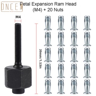 【ONCEMOREAGAIN】Efficient Rivet For Nut Set 20pcs Alloy Expansion Clamp Petal Kit M4 to M8 Sizes