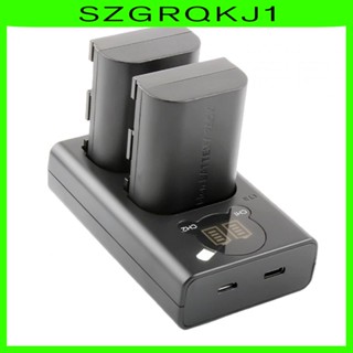 [szgrqkj1] ที่ชาร์จแบตเตอรี่คู่ หน้าจอ LCD อุปกรณ์เสริมกล้อง สําหรับ Dc-s5 S5K GH5M2