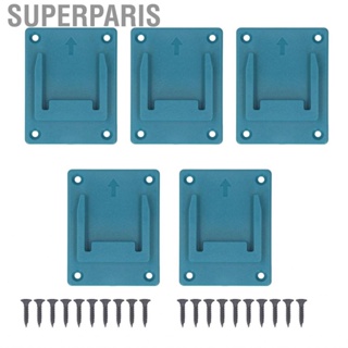 Superparis Tool Holder Dock Mount  5 Set Easy To Install ABS Stable Power for Workbenches