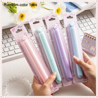 Cat Claw Series Small Pen Comb Travel Portable Girl Fresh Candy Color Dust-proof Cover Small Pen Comb Pp Material Hair Care Tool 4 สี JOYFEEL