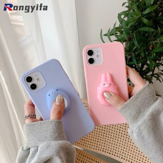 เคสโทรศัพท์มือถือ TPU นิ่ม ปิดด้านหลัง ลายกระต่าย เป็ด หมี 3D สําหรับ Xiaomi 13 Lite 12 Pro 12s Pro 12T Pro 12 12s 12x Mi 11 Pro Ultra 11 Lite 10T Pro