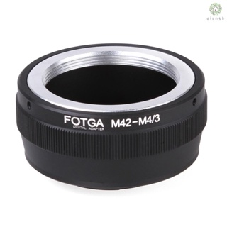 [XS] แหวนอะแดปเตอร์ Fotga สําหรับเลนส์ M42 เป็นเมาท์กล้อง Micro 4/3 Olympus Panasonic DSLR