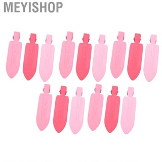 Meyishop Hair Curl Pin Clips  Crease Free Alloy Stable Leaves Shaped Portable for Daily Women