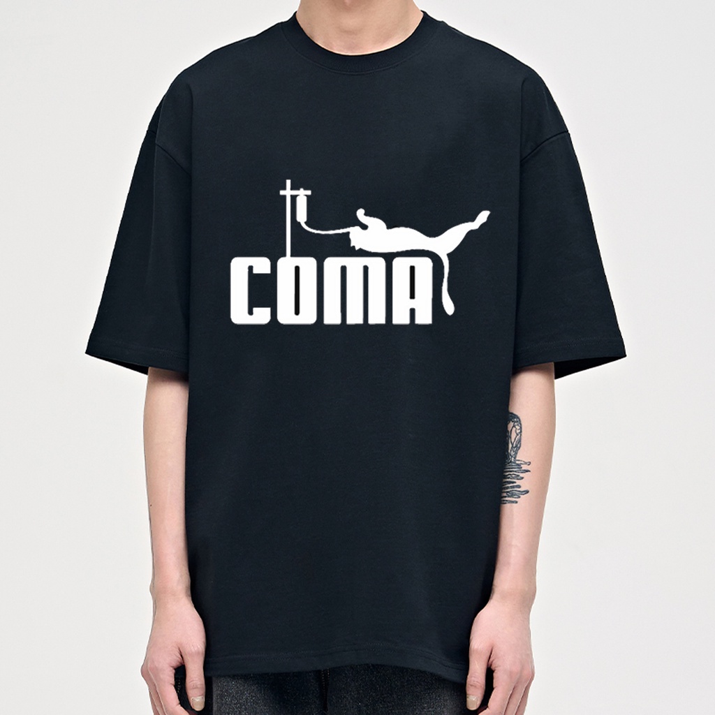 (พร้อมจัดส่ง) เสื้อ COMA Cotton 100 % ผ้าSOFT ใส่สบาย S-5XL