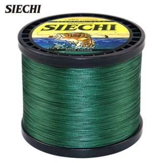 Siechi สายเอ็นตกปลา แบบถัก 300 ม. 500 ม. 1000 ม. 4 เส้น