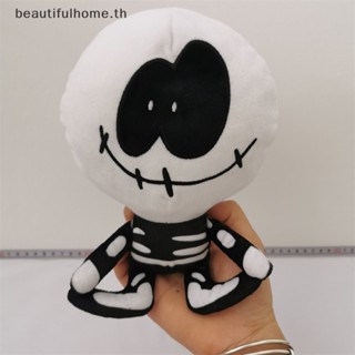 ｛Halloween Decor｝ตุ๊กตายัดนุ่น รูปการ์ตูน Spooky Month Skid and Pump Friday Night Funkin ขนาด 20 ซม. ~