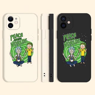 animation เคสไอโฟน 14 pro 8พลัส 7 8 Plus Se2020 14 plus เคส iPhone 11 12 13 promax Rick Morty case X Xr Xsmax cover