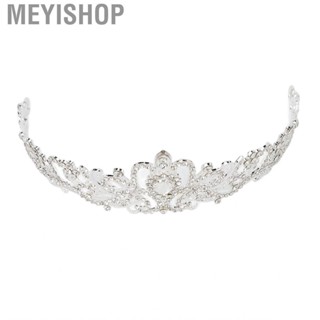 Meyishop Crown Headband  Bling Hair Accessory for Halloween Costume