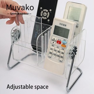 Muvako กล่องอะคริลิคใส หมุนได้ 360 องศา 6 ช่อง สําหรับใส่เครื่องสําอาง ลิปสติก