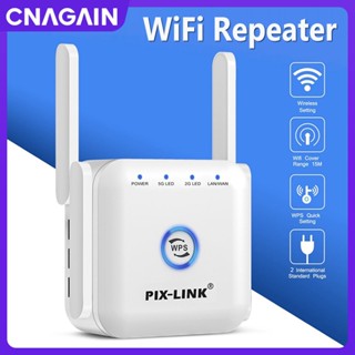 Cnagain อุปกรณ์ขยายสัญญาณ WiFi 2.4GHz 5GHz พร้อมพอร์ตอีเธอร์เน็ต และจุดเชื่อมต่อ สําหรับบ้าน