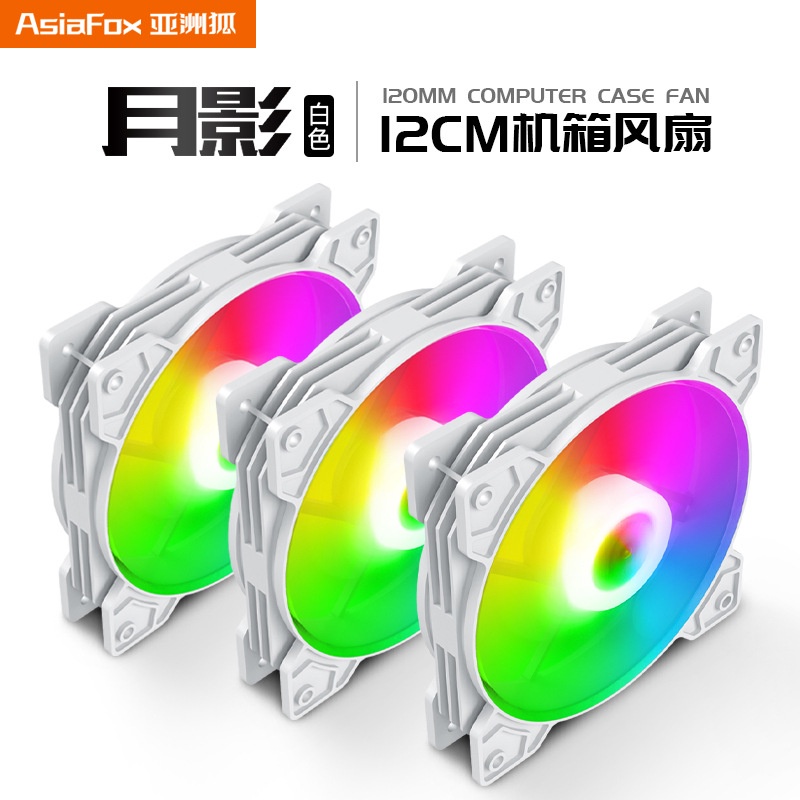 COOLMOON ASIA FOX (RGB) 12CM Cooling Fan (ไม่ต้องต่อรีโมท)