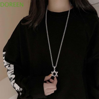 Doreen สร้อยคอผู้ชาย ลมวินเทจ อินเทรนด์ เกาหลี บุคลิกภาพ แฟชั่น เครื่องประดับ