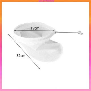 [Kloware2] ถุงผ้ากรองชีส พร้อมที่จับ ล้างทําความสะอาดได้ ใช้ซ้ําได้ สําหรับชงกาแฟ ชา นมถั่วเหลือง โยเกิร์ต