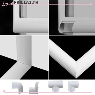 Faccfki ฝาครอบป้องกันสายไฟ PVC ทนทาน สําหรับจัดเก็บสายไฟ