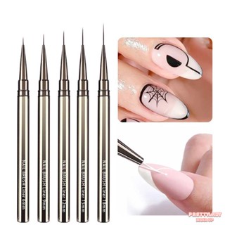 ANNIES Super Fine Nail Art Pen Set Metal Rod Hook Edge Painting Floral Nail Art Special Pull Pen [prettylady]