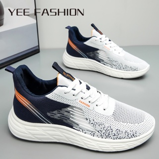 YEE Fashion รองเท้า ผ้าใบผู้ชาย ใส่สบาย สินค้ามาใหม่ แฟชั่น ธรรมดา เป็นที่นิยม ทำงานรองเท้าลำลอง 33z080103 ทันสมัย High quality ins สบาย D93D0BD 37Z230910