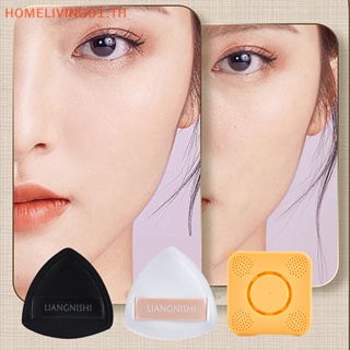 Onehome พัฟฟองน้ําแต่งหน้า ผ้าฝ้าย แบบนิ่ม ยืดหยุ่น ใช้ได้ทั้งเปียก และแห้ง สําหรับรองพื้น TH