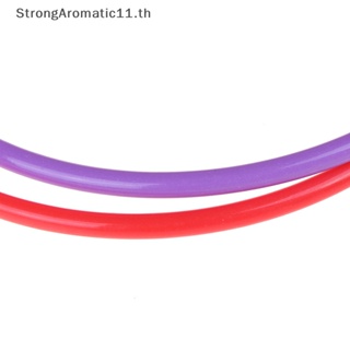 Strongaromatic ชุดห่วงพลาสติก ทรงกลม ขนาด 18 ซม. หลากสี ของเล่นเสริมการเรียนรู้เด็ก 5 ชิ้น