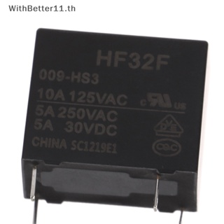 รีเลย์ HF32F JZC-32F-005 009 012 024-HS3 4PIN 5A 10A JZC-32F-G-024-HS10A