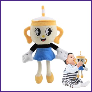 ของเล่นตุ๊กตา Cala Maria Ms. Chalice Mugman King Devil Cuphead ตุ๊กตายัดไส้ ของเล่นสําหรับเด็ก