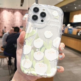 เคส OPPO A15 A16 A17 A31 A5 A9 A52 A92 A53 A33 A54 A55 A57 A77s A7 A11k A12 A74 A95 A76 A96 A78 A93 A94 A98 Reno 4 5 6 7Z 8Z F 8T Pro F9 F11 ดอกไม้น่ารัก เคสนิ่ม | Cx N044