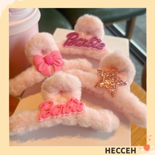Hecceh กิ๊บติดผม รูปตุ๊กตาปลาฉลาม สีชมพู สําหรับตุ๊กตาบาร์บี้