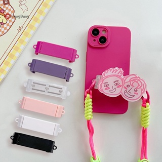 Abongbang เคสโทรศัพท์มือถือ ทรงไม้กางเขน พร้อมสายคล้อง สําหรับ iPhone 14 ProMax 12 13