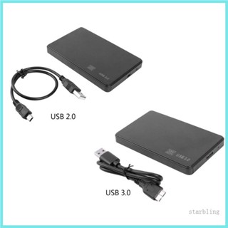 Star ฮาร์ดดิสก์ภายนอก HDD 2 5 สําหรับเคส USB 3 0 2 0 6Gbps 2T สําหรับ WIndows MacOS Syete