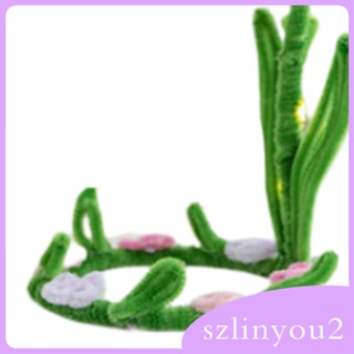 [szlinyou2] โคมไฟกลางคืน ผ้าสักหลาด ลายดอกไม้ DIY สําหรับตกแต่งข้างเตียง ห้องน้ํา ห้องนั่งเล่น