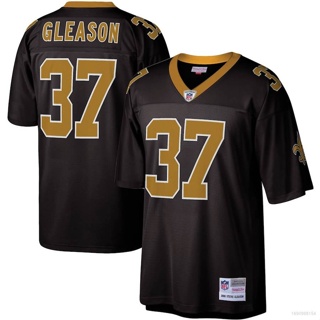 New1 NFL ใหม่ เสื้อกีฬาแขนสั้น ลายทีมชาติฟุตบอล Steve Gleason พลัสไซซ์
