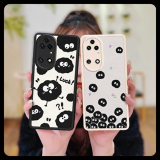 simple youth Phone Case For Huawei P50/P50E Cartoon cute Silica gel leather Waterproof Phone lens protection soft shell