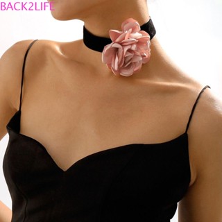 Back2life เครื่องประดับ สร้อยคอ สร้อยข้อมือ ริบบิ้นตาข่าย สไตล์โกธิค วินเทจ เก๋ไก๋ แฟชั่นสําหรับผู้หญิง