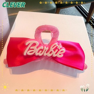 Clever กิ๊บติดผมหางม้า สีชมพู อุปกรณ์เสริม สําหรับตุ๊กตาบาร์บี้