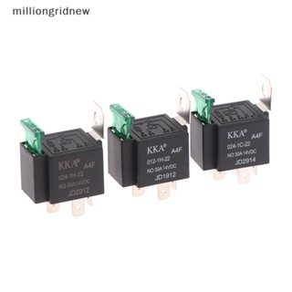 [milliongridnew] รีเลย์รถยนต์ 12V DC 4 Pin 30A 1 ชิ้น พร้อมพนักพิงหลัง 4pin 5Pin WQL