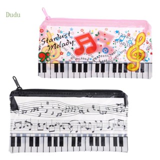 Dudu Music Note เปียโน คีย์บอร์ด ดินสอ สําหรับเคส พลาสติกใส ปากกา กระเป๋า อุปกรณ์การเรียน