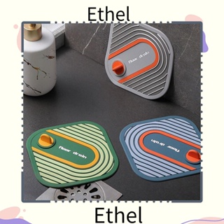 Ethel1 ฝาครอบท่อระบายน้ํา ซิลิโคน กันรั่วซึม ดับกลิ่น สําหรับอ่างอาบน้ํา ห้องครัว