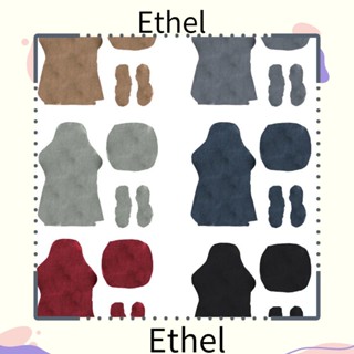 Ethel1 ผ้าคลุมเก้าอี้เล่นเกม ผ้าฟลีซ ป้องกันการเปรอะเปื้อน สําหรับห้องนั่งเล่น