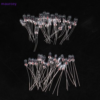 Maurcey หลอดไฟ 6V 12V 3/4 มม. 20 ชิ้น