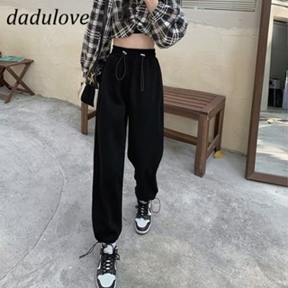 DaDulove💕 New American Ins High Street Retro Sports Pants Niche High Waist Wide Leg Pants Large Size Trousers