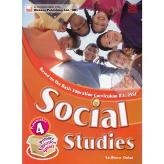 Bundanjai (หนังสือ) Primary Education Smart Social Studies Pratomsuksa 4 : Textbook (P)