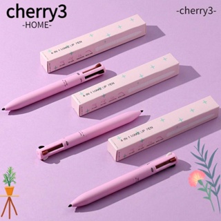 Cherry3 4 In 1 อายไลเนอร์ ปากกาเขียนขอบปาก ติดทนนาน