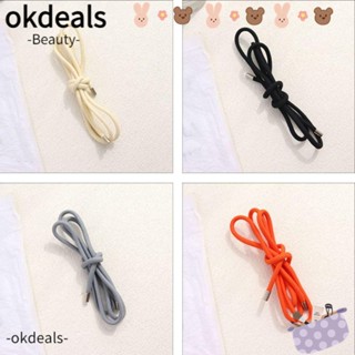 Okdeals สายคล้องกระเป๋าสะพายไหล่ ทรงกลม ปรับได้ ถอดออกได้ แบบเปลี่ยน